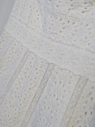 Collette Dinnigan White Eyelet Lace Sundress - Image 2