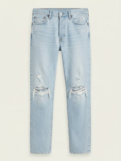 Levi's 501 Original Fit Distressed Light Wash Jeans Size S - Image 1