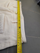 Love & Roses Wide Leg Trousers Cream US 8 / UK 12 - Image 9