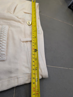 Love & Roses Wide Leg Trousers Cream US 8 / UK 12 - Image 9