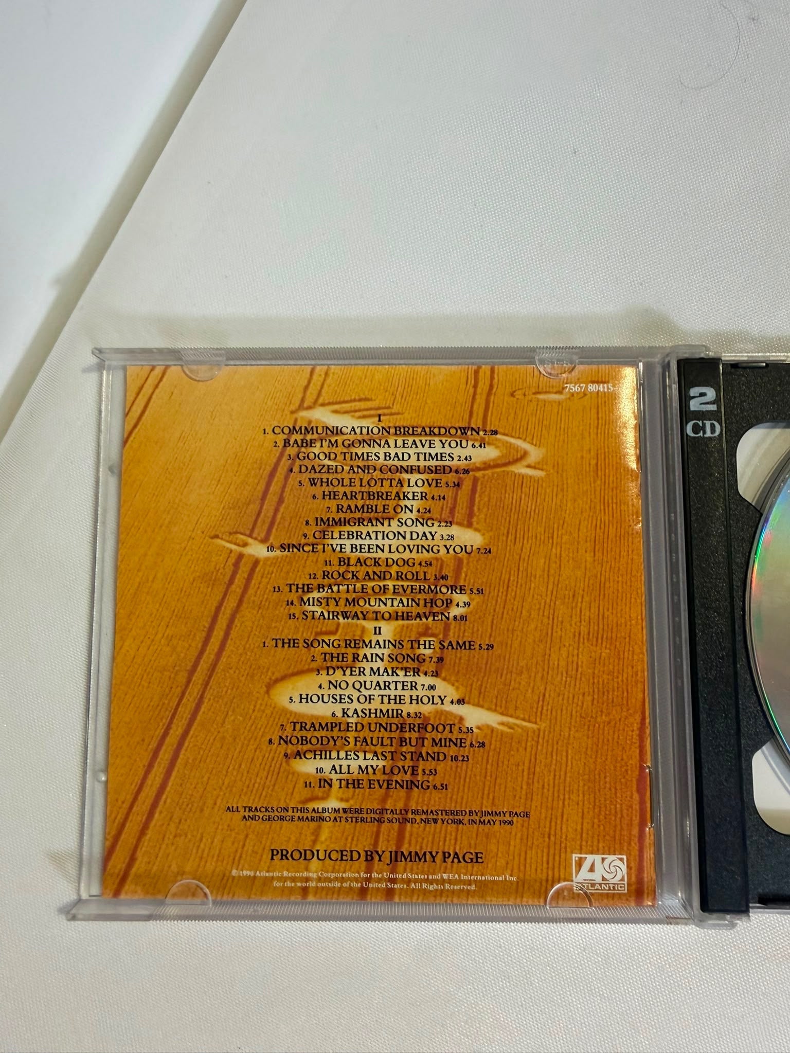 Atco AC/DC Live 2-CD Album Classic Hard Rock - Image 8