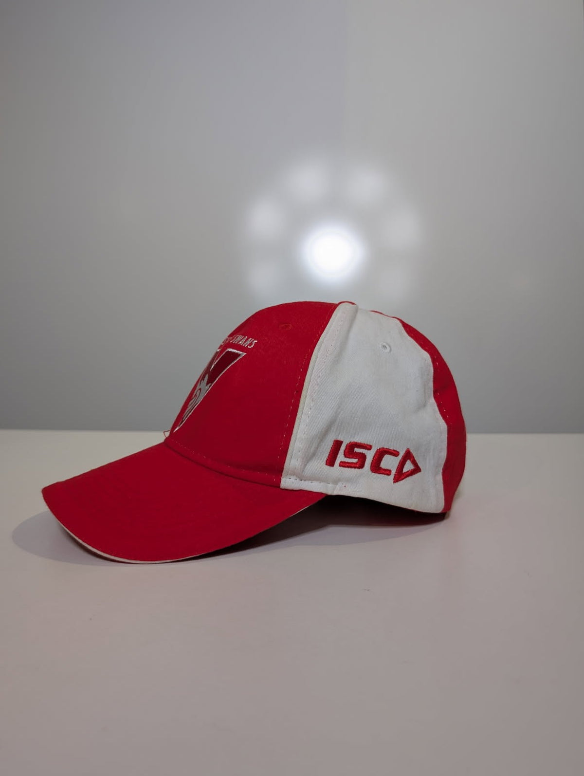 Sydney Swans AFL 2016 Member Cap - Vintage Red & White Adjustable Hat - Image 3