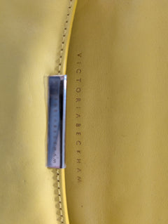 Victoria Beckham Leather Crossbody Bag Yellow - Image 5