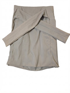 Marni Wrap-Style Mini Skirt Beige IT 40 - Image 1