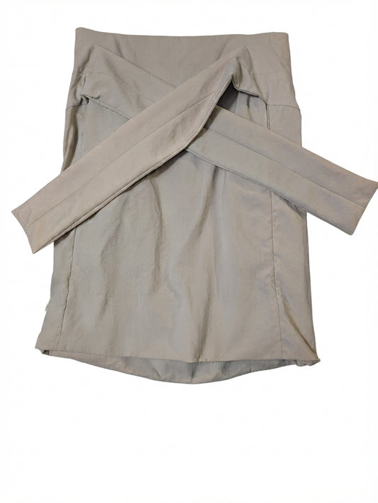 Marni Wrap-Style Mini Skirt Beige IT 40 - Image 1