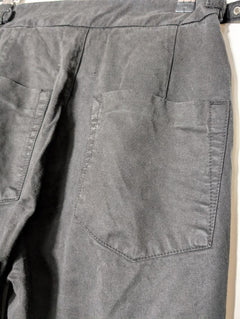 One Teaspoon Pleated Trousers Black With Satin Side Stripe Size 25 - Image 7
