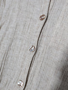 Maurie + Eve Long Sleeve Button-Up Jumpsuit Fawn AU 12 - Image 2