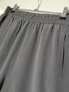 Jac+Jack Silk Trousers Grey Elastic Waist - Image 2