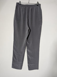 Jac+Jack Silk Trousers Grey Elastic Waist - Image 4