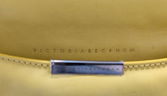 Victoria Beckham Leather Crossbody Bag Yellow - Image 6