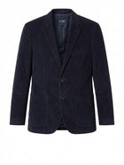 GAZMAN Men's Corduroy Blazer Navy Size 38 - Image 1