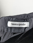 Bianca Spender Velvet Halter Neck Jumpsuit Black Size 14 - Image 8