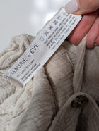 Maurie + Eve Long Sleeve Button-Up Jumpsuit Fawn AU 12 - Image 9