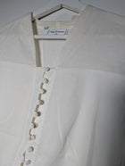 Anne Fontaine Button-Down Blouse White Size 4 - Image 3