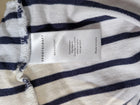 Sportscraft Striped Drawstring Lounge Shorts Navy & White Size M - Image 5