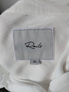 Rails Hunter Button-Down Shirt White XL - Image 5