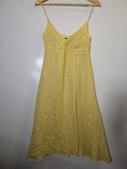 Camilla and Marc Metallic Dot Midi Dress Yellow Size 10 - Image 2