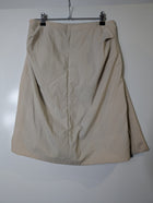 Marni Wrap-Style Mini Skirt Beige IT 40 - Image 3