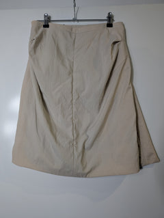 Marni Wrap-Style Mini Skirt Beige IT 40 - Image 3