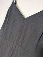 River Island Black Spaghetti Strap V-Neck Jumpsuit Women's Size 10 - Image 6