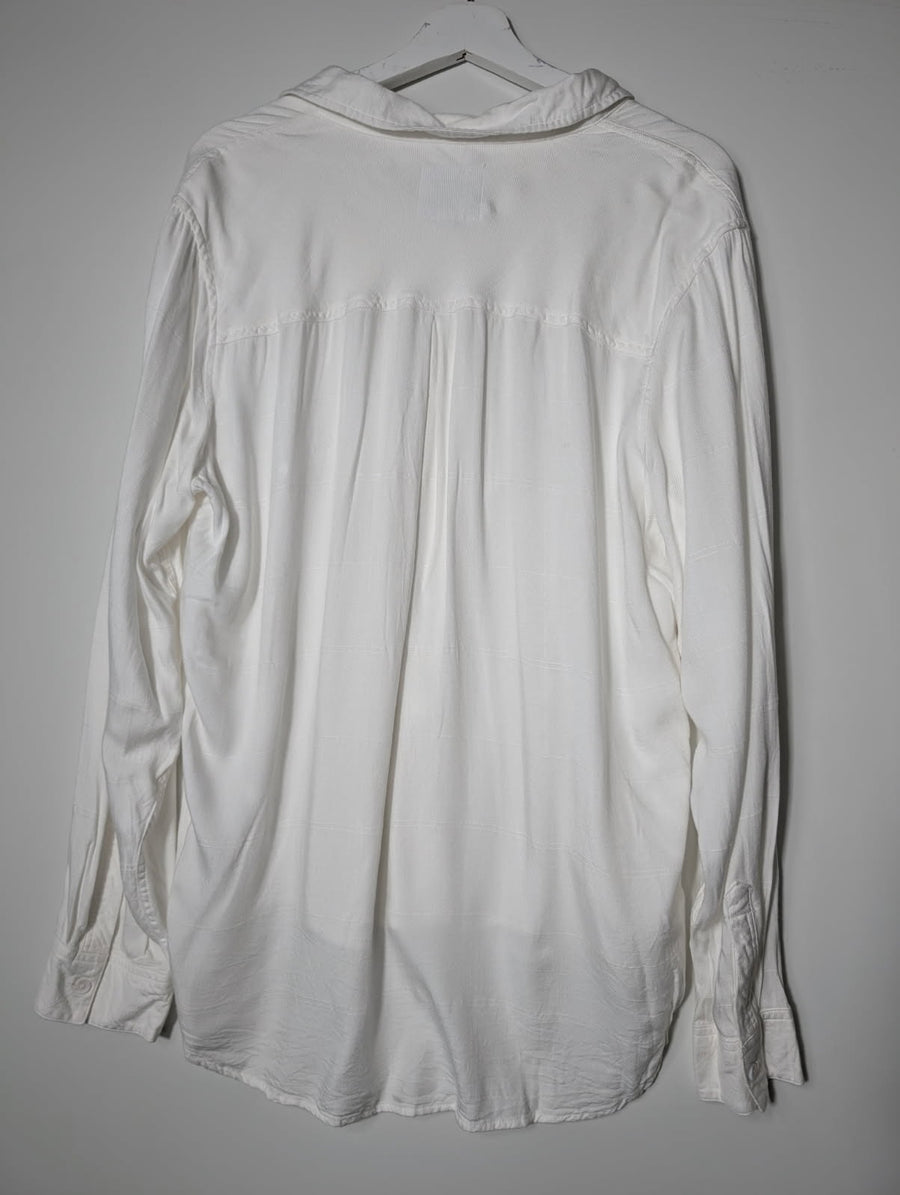 Rails Hunter Button-Down Shirt White XL - Image 6