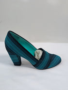 United Nude Eamz Elastic Weave Pumps Teal/Black EU 39 - Image 4