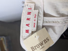 Marni Wrap-Style Mini Skirt Beige IT 40 - Image 4