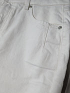 River Island High Waisted Mom Jeans White UK 14R - Image 2