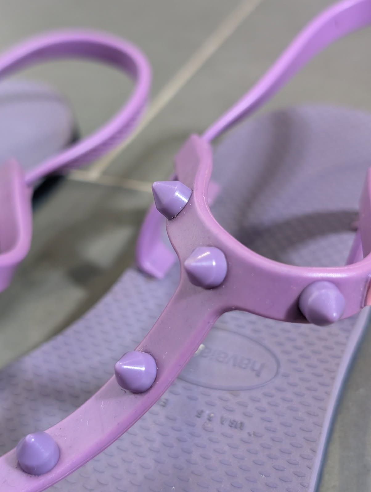 Havaianas Freedom Studs Sandals - Purple Women's US 6.5 / EU 38 - Image 4