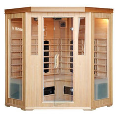 Dynamic Saunas Barcelona Infrared Sauna - 2-Person Corner Design 1.5m x 1.5m corner - Image 3