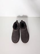 Hush Classic Mini Suede Boots - Dark Brown EU 38 - Image 3