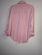 Aje Satin Button-Down Shirt Pink Size 6 - Image 3