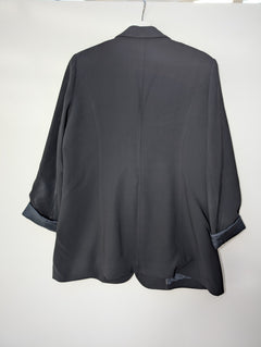 Perri Cutten Blazer Jacket Black Women's AU 16 - Image 3