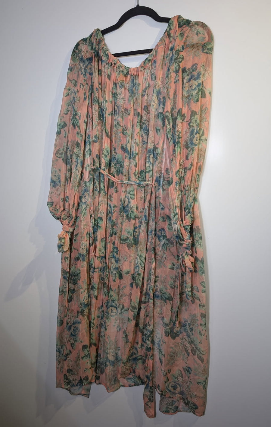 Zimmermann Floral Chiffon Off-Shoulder Dress Size 0 - Image 3