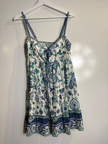 Camilla Silk Floral Paisley Midi Dress Size S - Image 2