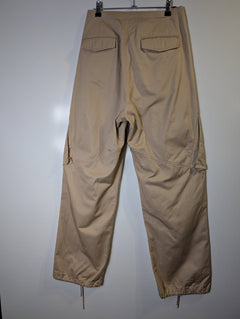 Gior Lee Cargo Trousers Beige Utility Pants - Image 3