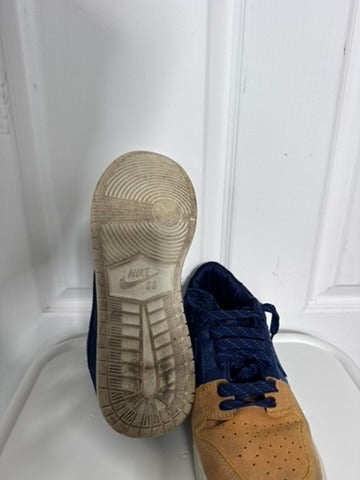 Nike SB Dunk Low Pro - Wheat/Navy Men's US 7.5 - Image 3