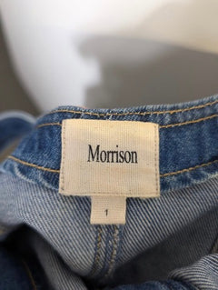 Morrison Denim Button-Front Midi Dress Size 1 - Image 3