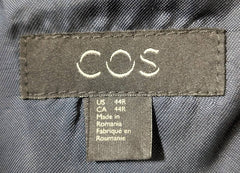 COS Men's Wool Cashmere Blend Chesterfield Coat - Black Size 44R - Image 3