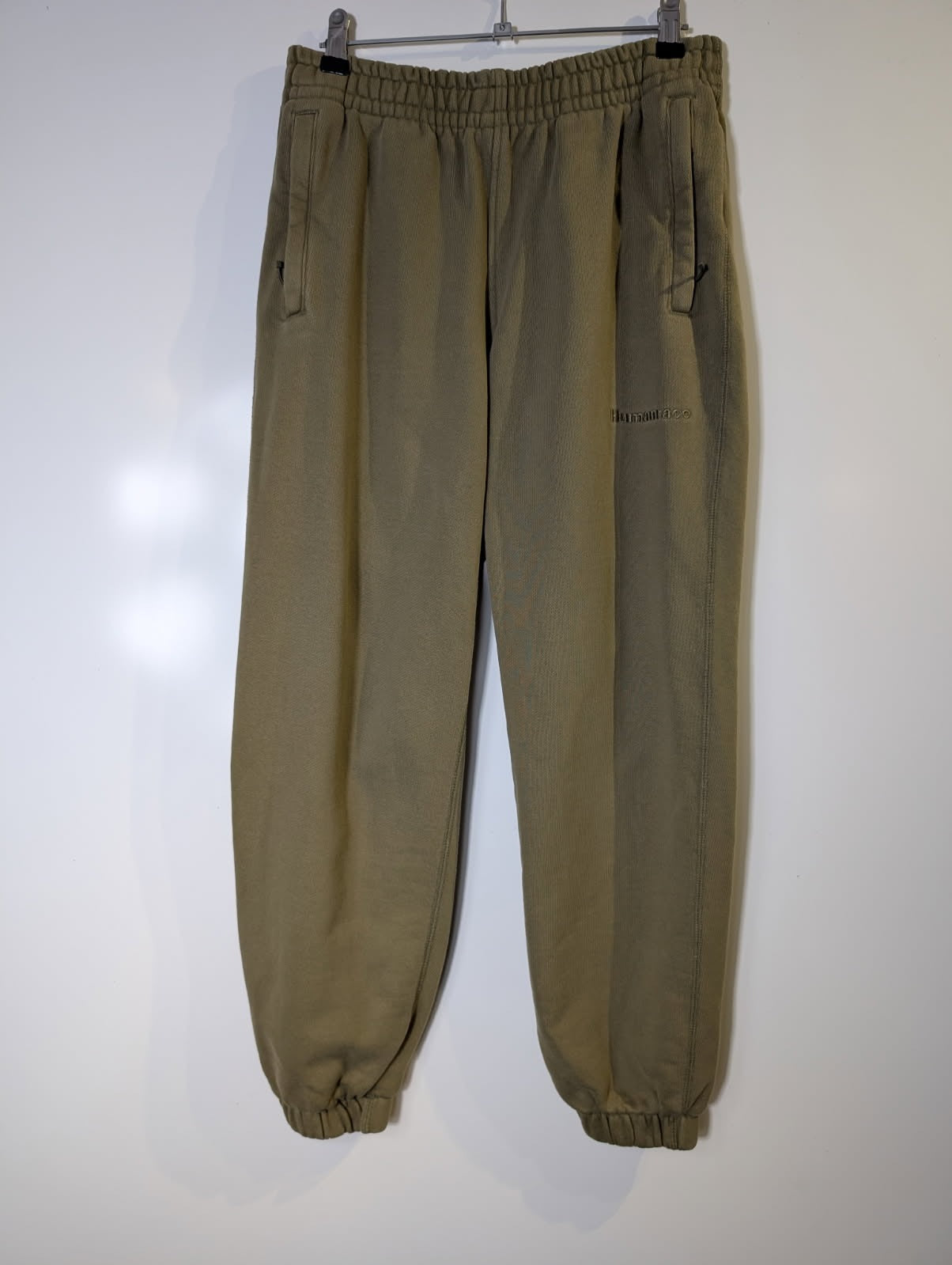 Adidas Originals x Pharrell Williams Humanrace Sweatpants Olive Green Size S - Image 1