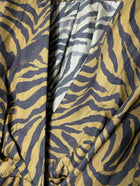 GINGER & SMART Zebra Print Midi Dress Women's Size 8 - Image 3