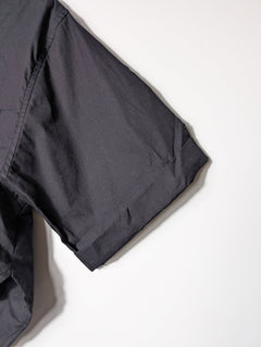 Avaalia The Label Cropped Button-Down Shirt Black Size S - Image 3