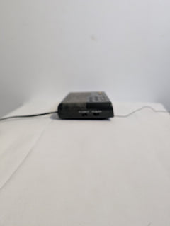 Vintage 2-Band AM/FM Electronic Clock Radio Black - Image 3