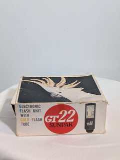 Sunpak GT22 Electronic Flash Unit with Accessories Vintage - Image 3