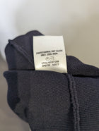 Trenery Women's Knit Double Breasted Blazer Navy Blue Size XS - Image 3
