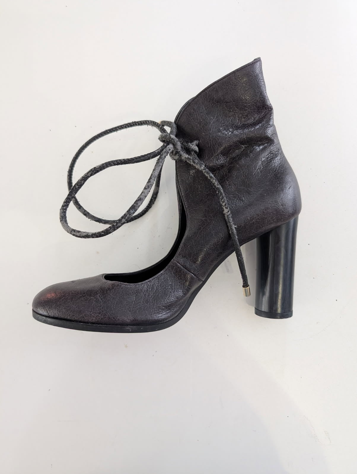 Stella McCartney Lace-Up Ankle Boots - Black EU 38.5 - Image 3