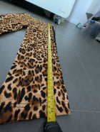 Joseph Ribkoff Leopard Print Pants - Side Stripe Detail US 6 - Image 4