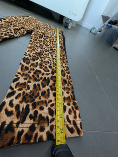 Joseph Ribkoff Leopard Print Pants - Side Stripe Detail US 6 - Image 4