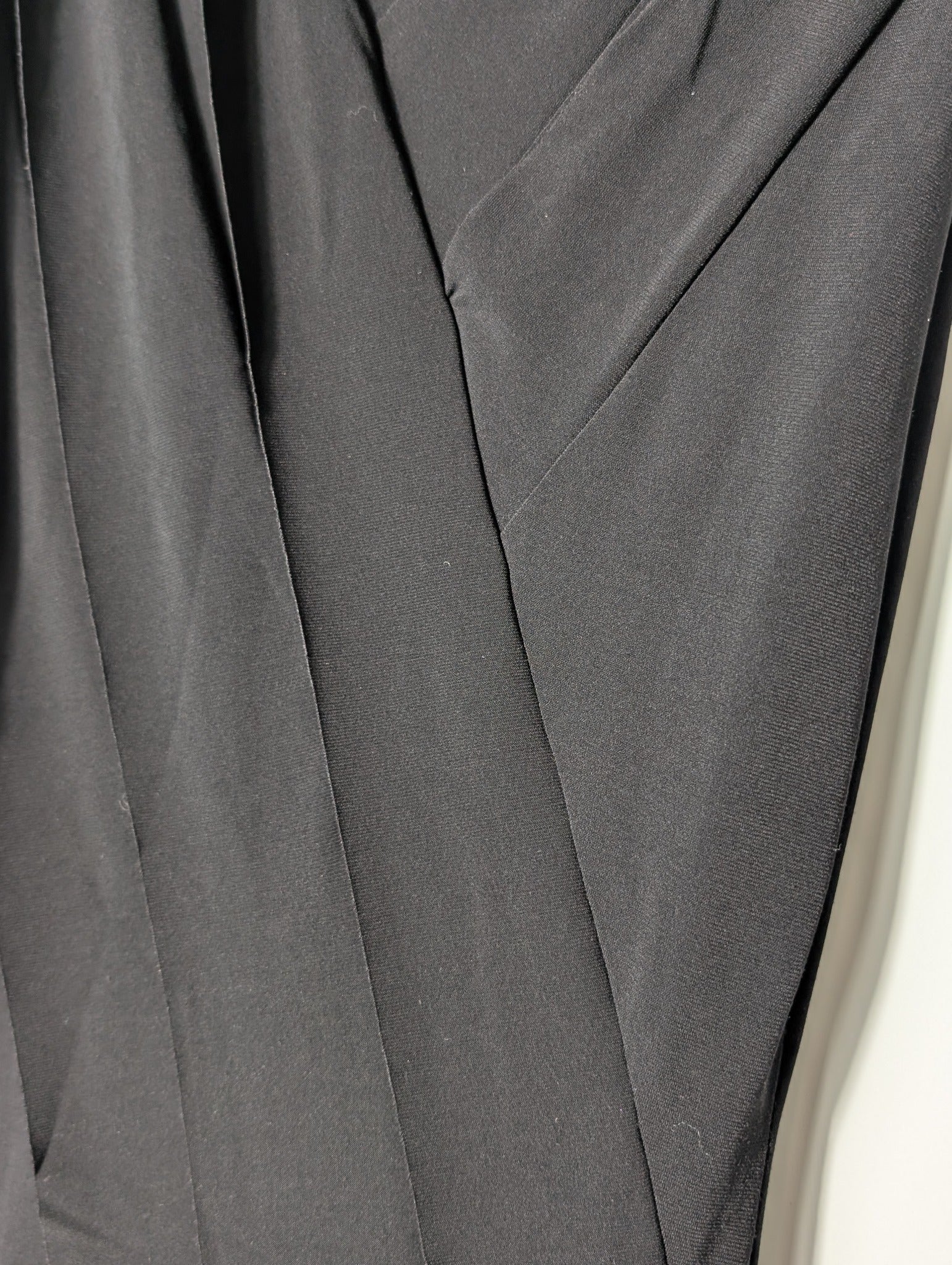 George Sleeveless Draped Maxi Dress Black Size 10 - Image 3