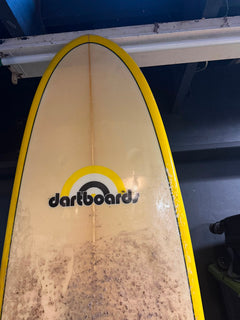 Dartboards Surfboard 220cm Thruster Setup Yellow - Image 3